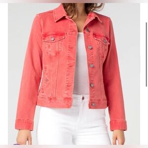 Liverpool Coral Jean Jacket